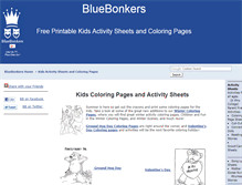 Tablet Screenshot of bluebonkers.com
